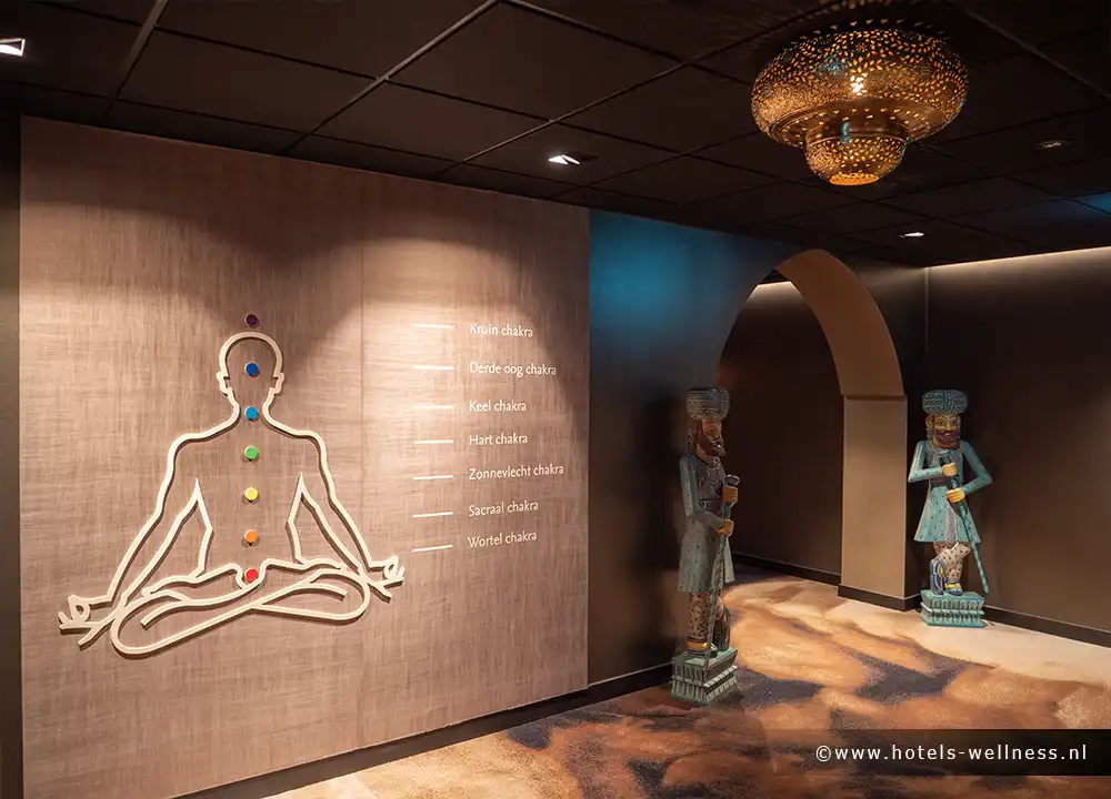 Ondergrondse entree naar  Thermen Berendonck